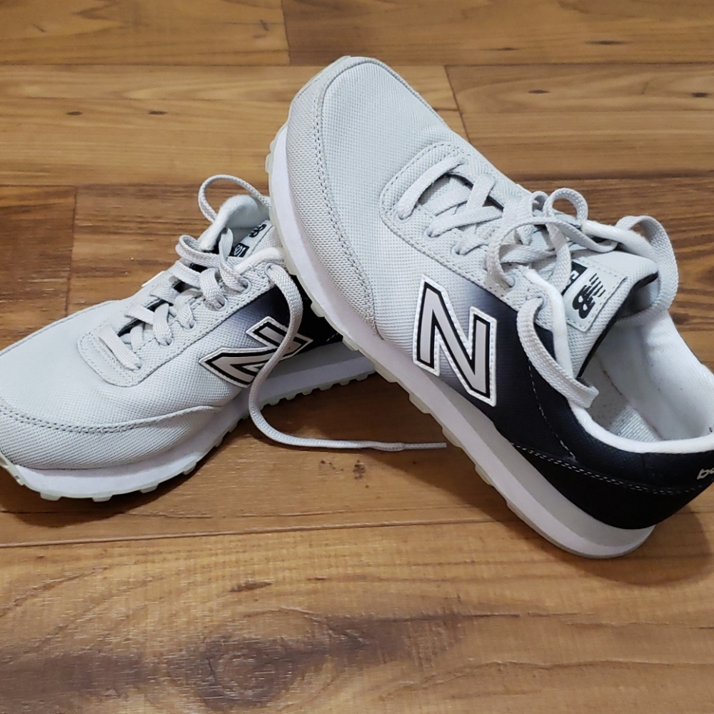 New balance 501 gray to black shoe